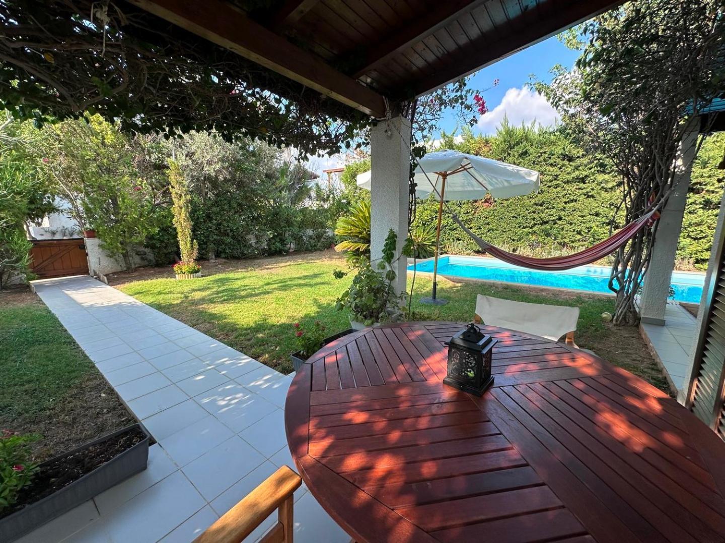 Villa Amy With A Pool In Porto Hydra By Goutos Properties Thermisía Extérieur photo