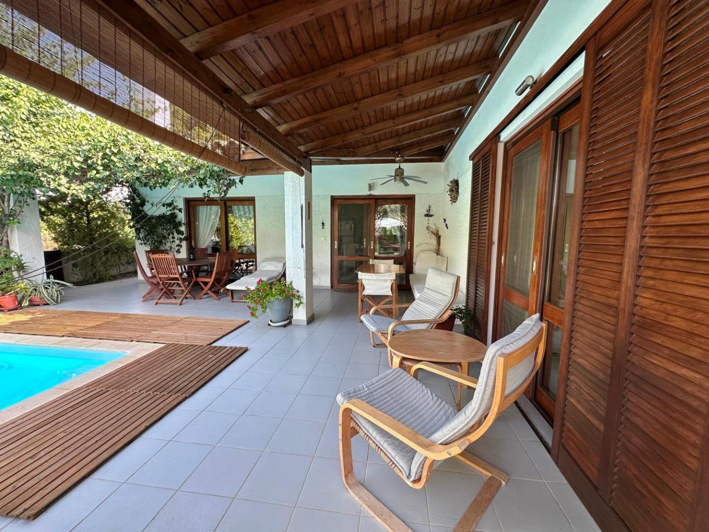 Villa Amy With A Pool In Porto Hydra By Goutos Properties Thermisía Extérieur photo